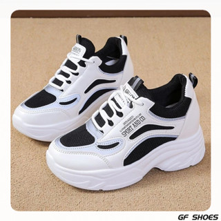 【GF SHOES】免運🎫 爆款老爹鞋女 厚底鞋 女生老爹鞋 增高 運動鞋 【首單直降】春秋新款內增高老爹鞋女網面休閑