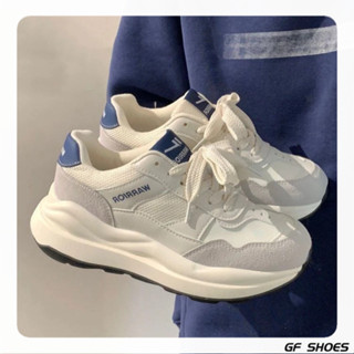 【GF SHOES】免運🎫 爆款老爹鞋女 厚底鞋 女生老爹鞋 增高 運動鞋 華夫阿甘鞋子女2024春季新款爆款學生百搭