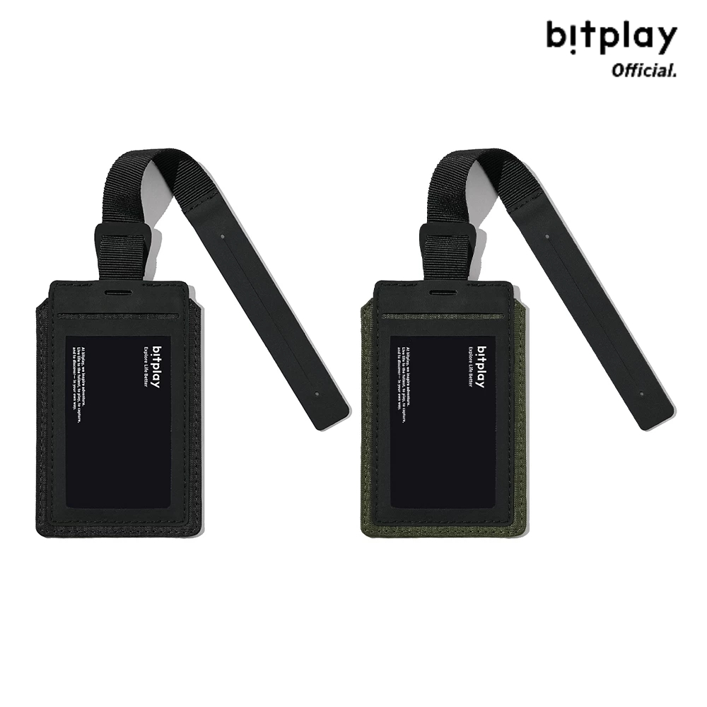 【bitplay】2-Way行李證件套 /全兩色 行李吊牌/證件套/識別證套