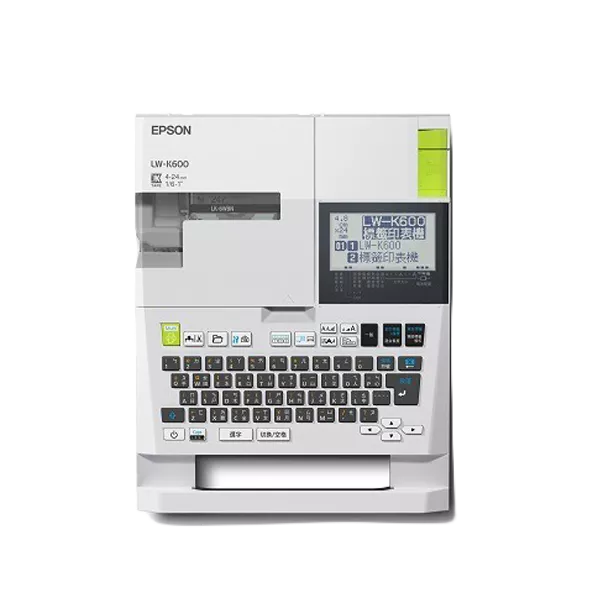 EPSON LW-K600 手持式高速列印標籤機 標籤貼紙機 標籤打印機 標籤列印機 可連接PC編輯列印