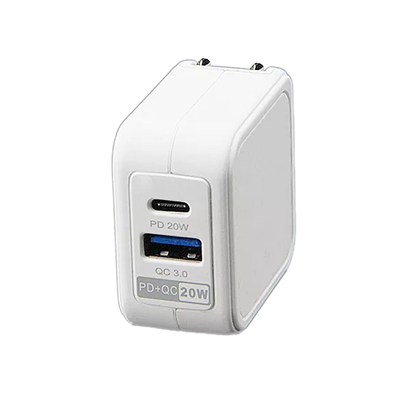 BOSS PD+QC智慧型極速充電插座UB-51 USB充電器 手機充電 USB+Type-C 充電座 豆腐頭