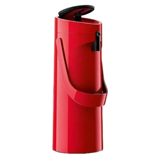 🐧Tefal法國特福 PONZA氣壓式時尚真空保溫摩埃壺 1.9L-紅色 (玻璃內膽)