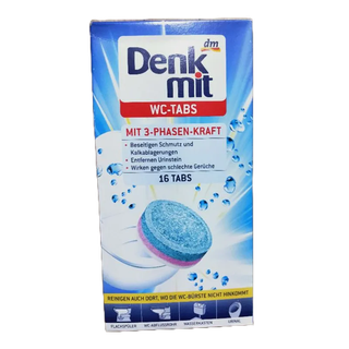特價優惠 德國原裝 dm Denkmit 馬桶清潔 去汙 發泡錠 單錠/1入 定期保養