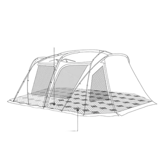 【Outdoorbase】Skypainter 彩繪天空帳4D帳篷專用地布-23182《台南悠活運動家》