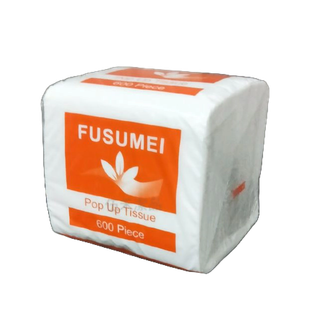 FUSUMEI小抽紙巾(雙層) 優質超柔軟抽取式紙巾 300抽x27包/箱大小剛好不浪費保證不含螢光劑