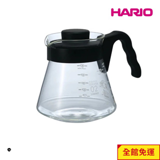 HARIO V60好握02黑色咖啡壺700ml [VCS-02B] 閃物咖啡