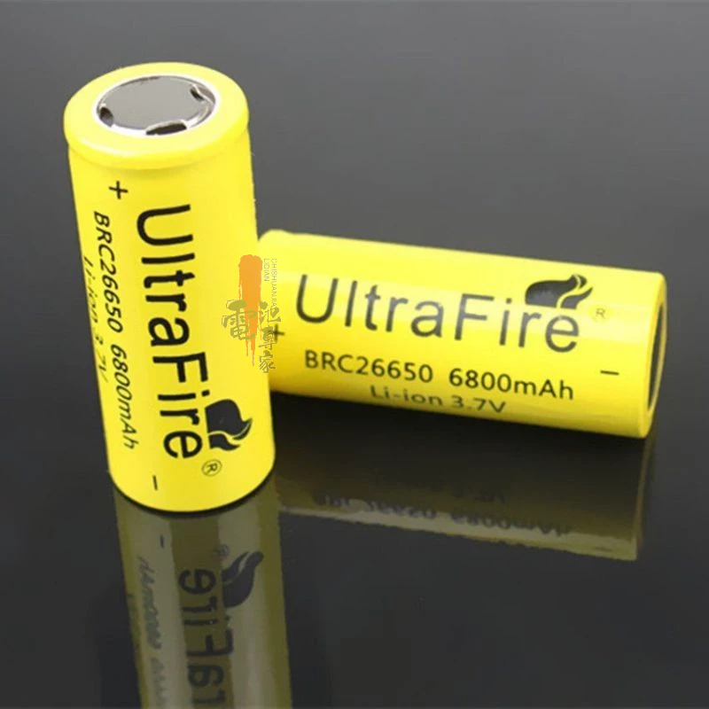 UItra Fire 神火  26650鋰電池 6800mah 3.7V適用手電筒 頭燈 P70手電筒 行動電源5