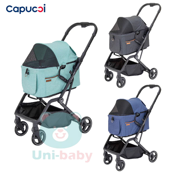 卡普奇 Capucci 2合1 多功能寵物推車 旅行者 (經典款) 板橋【uni-baby】