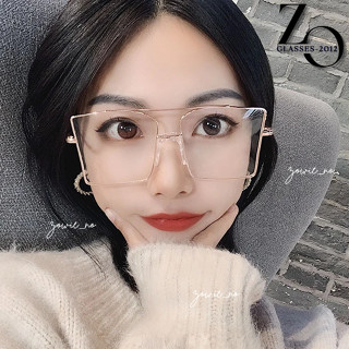 👓質感金屬大框眼鏡👓 平光鏡 素顏眼鏡 超美素顏 大框細框 網美網紅 出國自拍 出遊外拍 修臉粗框 圓框方框 無度數鏡片
