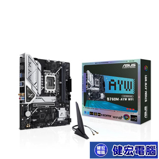 ASUS 華碩 B760M-AYW WIFI DDR5主機板