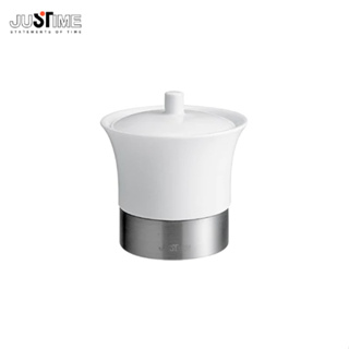 JUSTIME 桌上型白瓷立式棉花罐組 6899-45-80S1