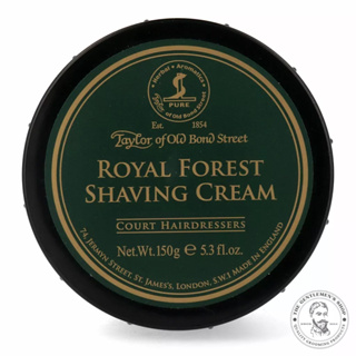 [現貨] Taylor of Old Bond Street Royal Forest 皇家森林 刮鬍膏 150ml