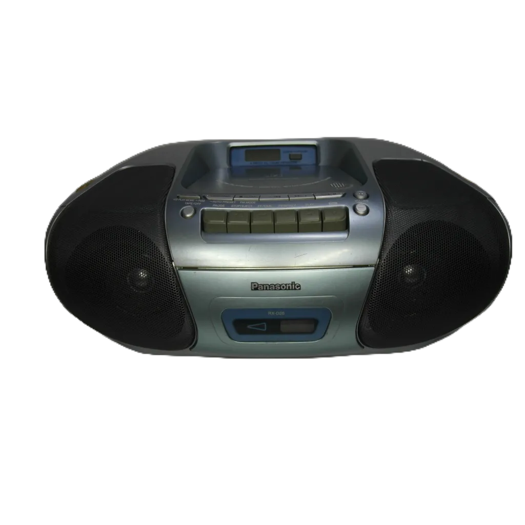 Panasonic 國際牌 CD/FM/AM/卡帶 手提式收音機【RX-D26】大功率輸出60W 二手商品