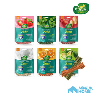 【NiNiJA(犬)】纖嚼水果無穀健齒棒S號150g(18支)-草莓/薄荷/蘋果/牛奶/柑橘/酪梨 潔牙棒 潔牙骨 臺南