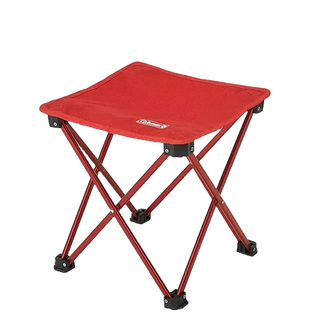 Coleman CM-23169輕便摺疊凳 紅色 超輕量硬鋁登山椅 旅行 排隊約370克 耐重80公斤《台南悠活運動家》