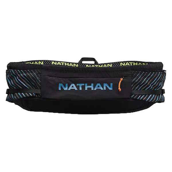 Nathan NA40220N 卡爾軟管水壺腰包600ml (黑) 跑步 登山 含軟水壺《台南悠活運動家》