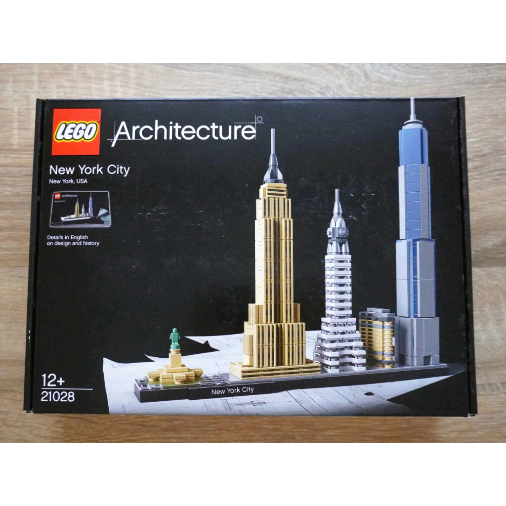 『L²』LEGO 樂高 21028 New York City 紐約 紐約市天際線 建築系列 絕版 現貨 不挑盒況
