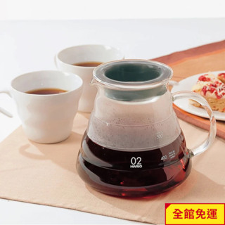 [ HARIO 雲朵系列 ] V60雲朵60咖啡 02 玻璃分享壺-透明600ml [XGS-INT-02TB]閃物咖啡