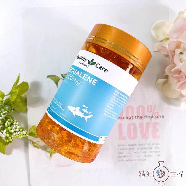 澳洲Healthy Care 角鯊烯軟魚油膠囊200粒/瓶