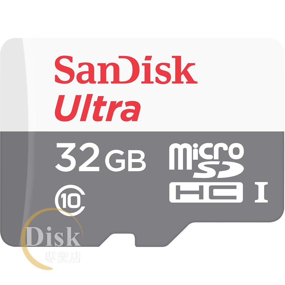 【公司貨】SanDisk C10 32G microSD 小卡 TF記憶卡 (手機/監視器/TR)