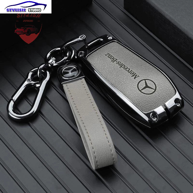 賓士鑰匙套 Benz鑰匙殼 Benz W205 W204 A級C級E級 GLC A180 e300 鋅合金鑰匙包