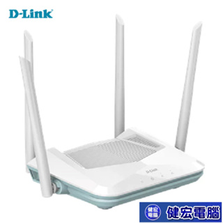D-Link友訊 R15 AX1500 EAGLE PRO AI Wi-Fi 6 雙頻無線路由器分享器