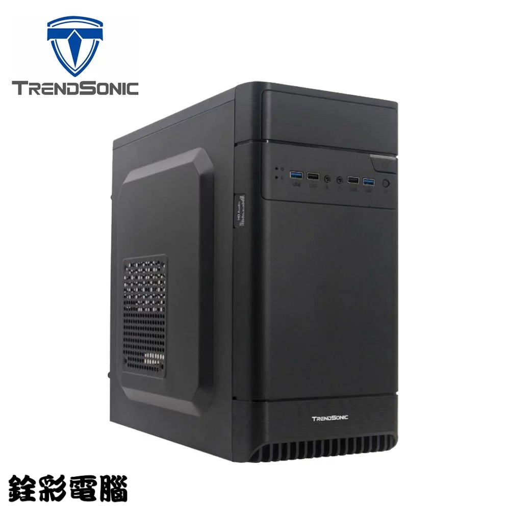 TrendSonic 翰欣 C2 USB3.0 M-ATX機殼《黑》 / 銓彩電腦