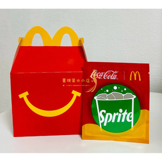全新 現貨 限量 2023 麥當勞 歡樂送 麥當勞x可口可樂 暖心 杯墊 暢快雪碧 雪碧款