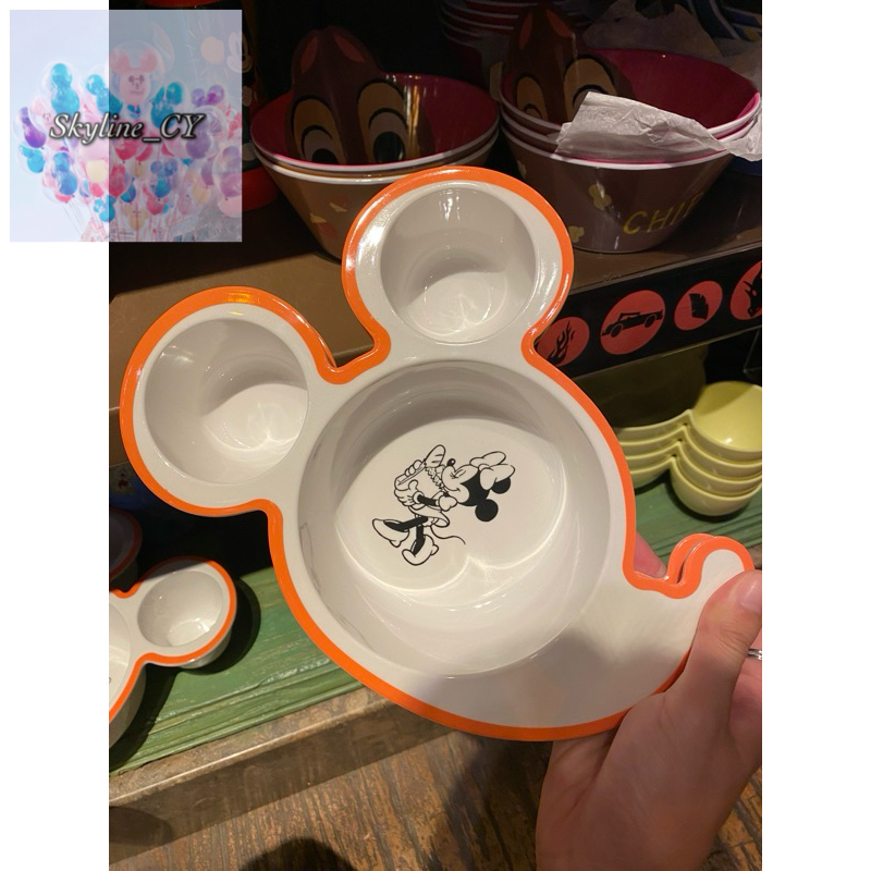 🔥香港迪士尼代購  玩具總動員 膠盤子 米奇 米妮 膠碗