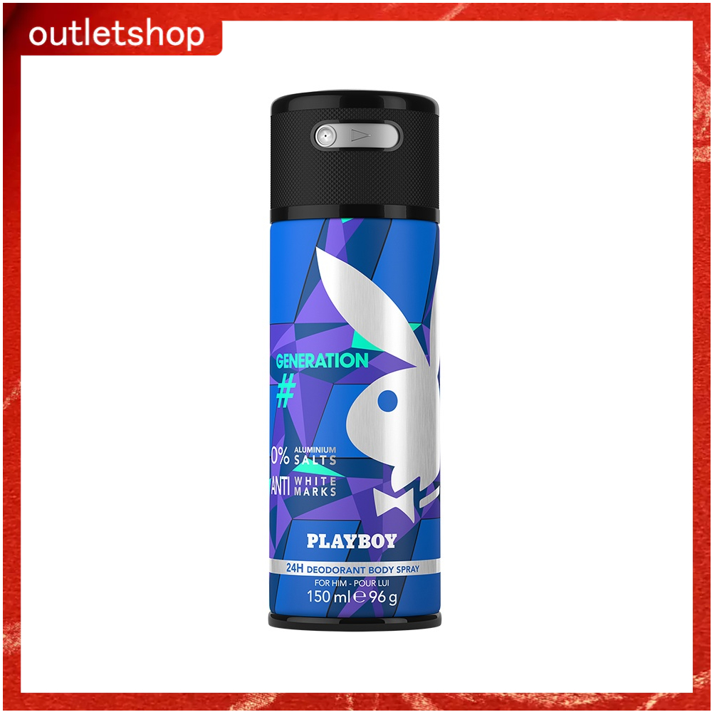 PLAYBOY 花花公子時代經典男性體香噴霧 150ml