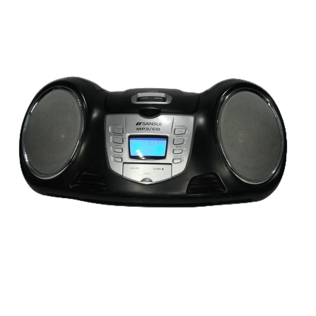 SANSUI山水 USB-MP3/FM/AM 型號SBCM-218 手提式收音機 二手商品