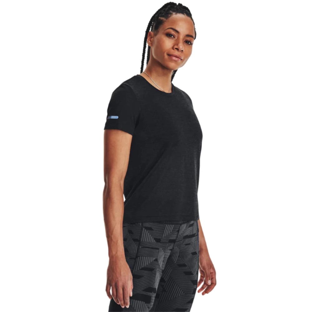 【UNDER ARMOUR】女 Seamless Stride 短袖T-Shirt_1375698-001