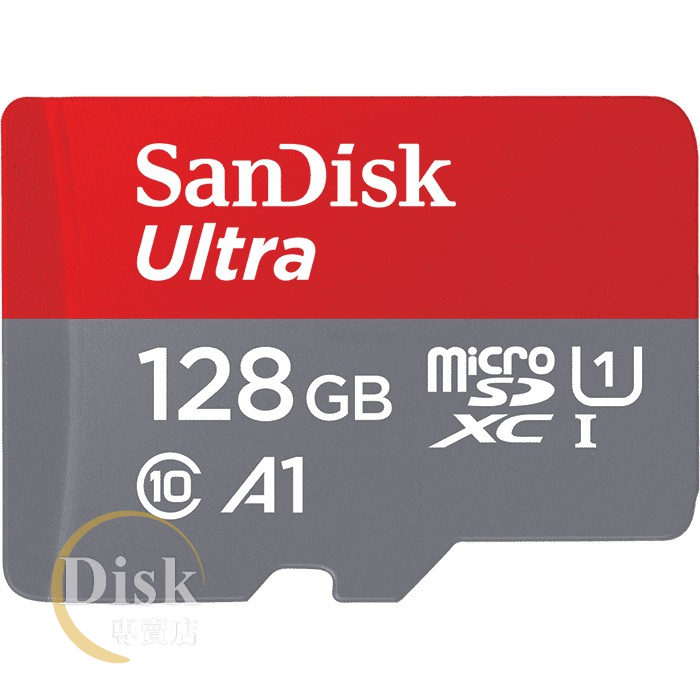 【公司貨】SanDisk Ultra MicroSD 128G  A1 記憶卡  128G  C10 小卡 TF卡