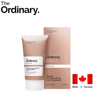 臺灣出貨 The ordinary SPF30 Mineral UV Filters 抗氧化物理性防曬 30ml