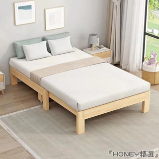 『HONEY精選』免運🚛摺疊沙發床兩用家用簡易多功能實木榻榻米伸縮床單人床小型抽拉床
