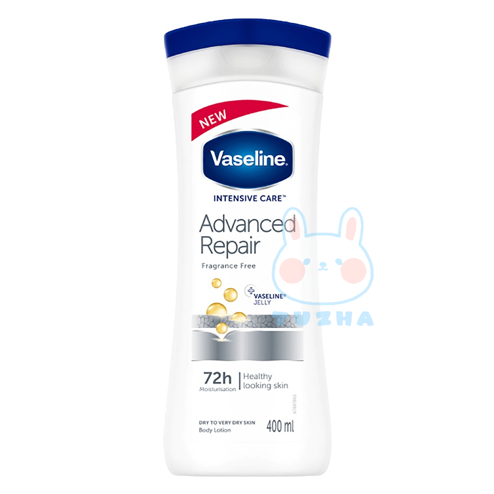 【Vaseline 凡士林】身體潤膚乳液-修復無香(400ml)【兔雜tuzha】