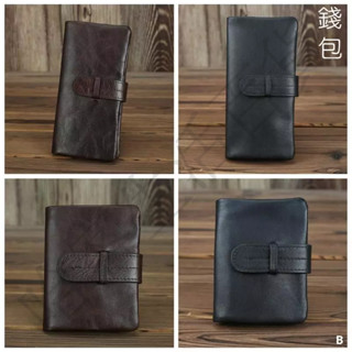 錢包 皮夾 軟皮錢包 多卡位皮夾 頭層牛皮錢包 油蠟皮皮夾