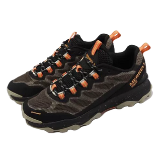 Merrell 登山鞋 Speed Strike GTX 男鞋 黑橘 防水 戶外 ML067245《台南悠活運動家》