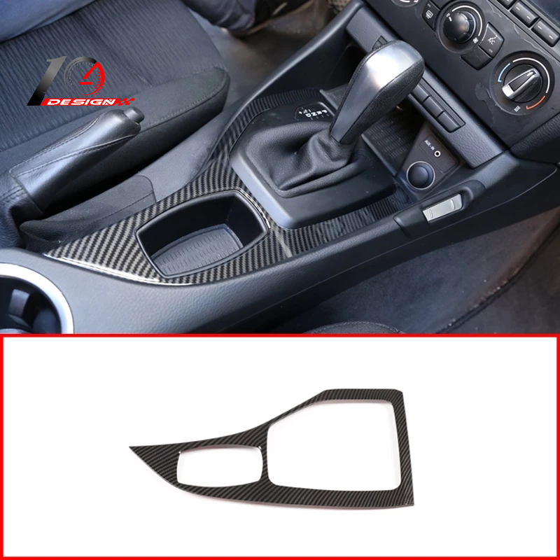 BMW 寶馬 X1 E84 ABS碳纖紋/鍍鉻 中控排擋框架 內飾裝飾 1件套