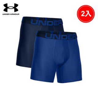 【UNDER ARMOUR】UA男 Tech 6吋四角褲(2入)-人氣新品(歐美版型)