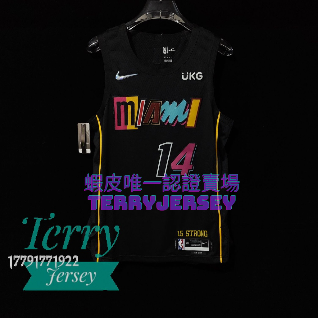 TerryJersey 熱火 鑽石標 城市版 AU球員版 NBA 球衣 全隊都有 Nike 電繡 熱火隊 熱火球衣