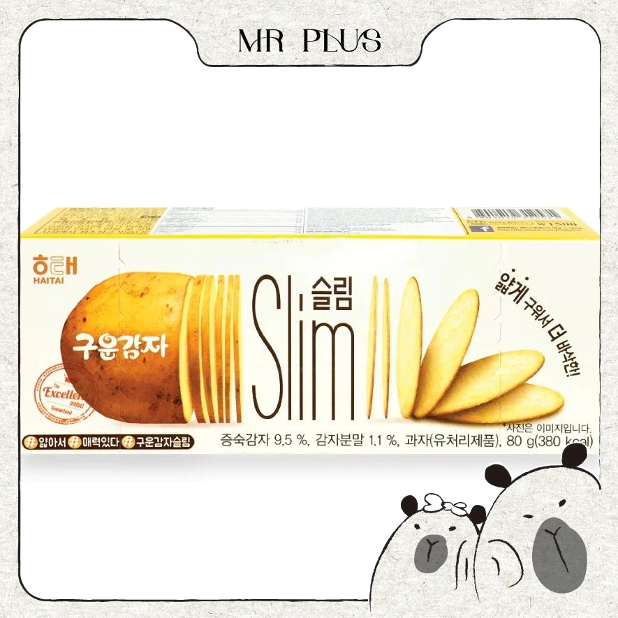 MR韓國 海太馬鈴薯薄餅 洋芋片 餅乾 零食(1盒4入)