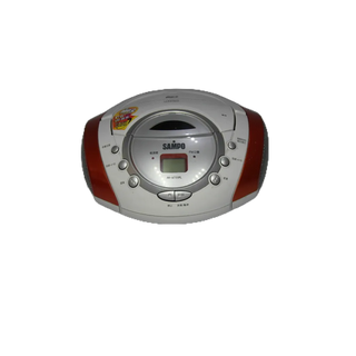 SAMPO 聲寶 CD/FM/AM手提式收音機 手提音響 型號AK-W709ML(二手商品)