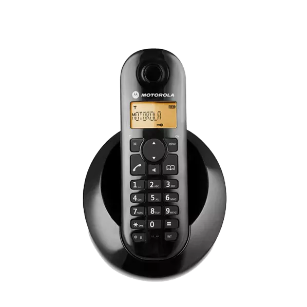 MOTOROLA 摩托羅拉 DECT數位無線電話 C601 黑色 手持電話 無線電話機 家用電話 無線話機