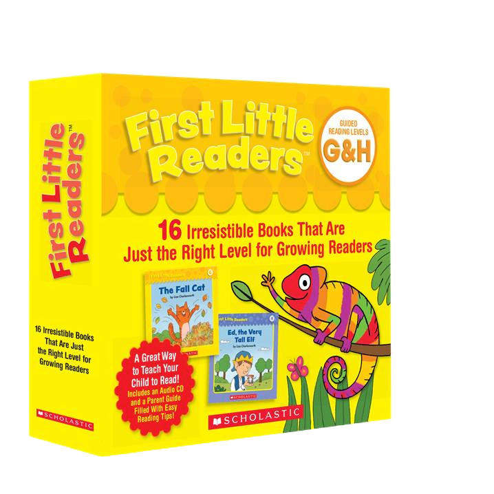 First Little Readers Level G&amp;H {盒組16本}(有聲版) / Scholastic出版社旗艦店