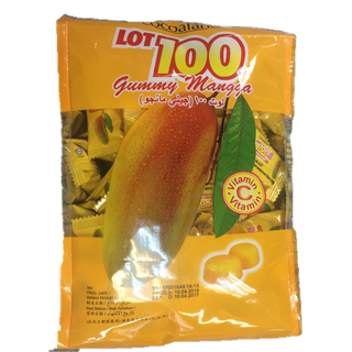 一百份芒果水果軟糖 100份芒果水果QQ糖 1000g 批發價 芒果軟糖 芒果qq (百分百) 滿額免運【達興食品】