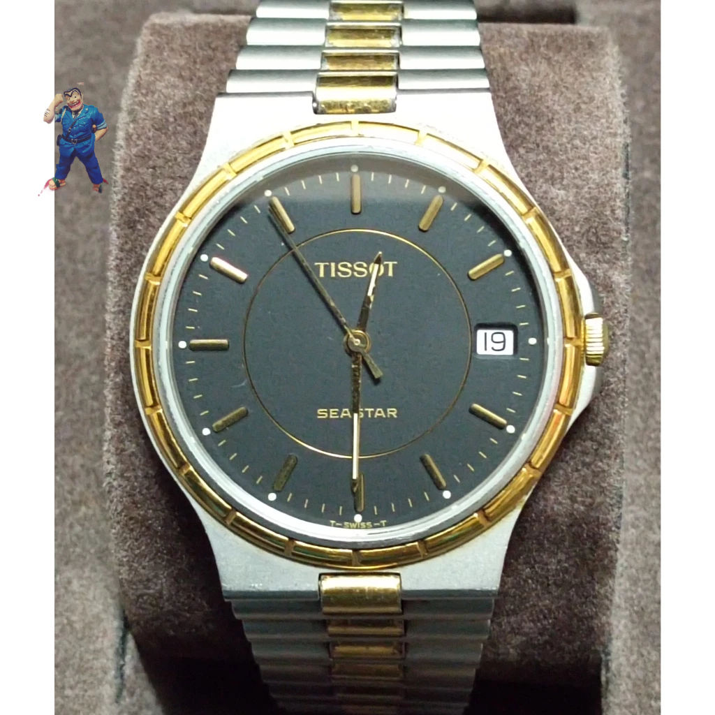 ✨瑞士天梭(TISSOT) SEASTAR 石英男錶✨二手精選，免運✨滿3000折200✨無息刷卡分期✨