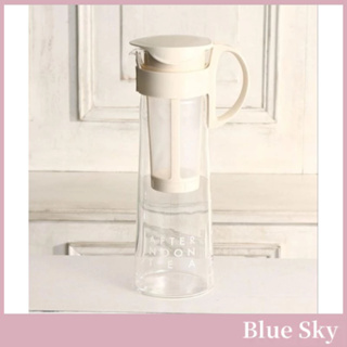 日本代購 Afternoon Tea X HARIO 日本製 水壺 冷水壺 冷泡茶壺 耐熱玻璃 透明壺 粉色白色
