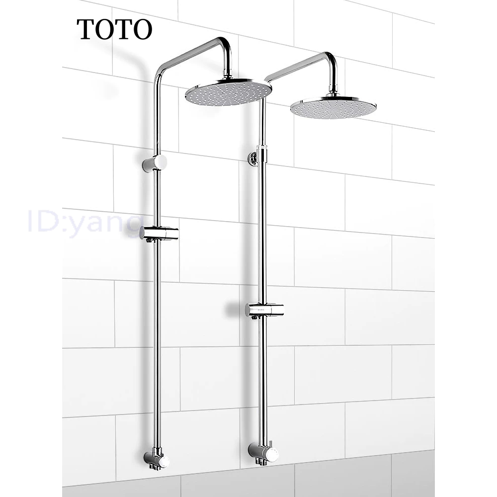 【新款】TOTO淋浴花灑套裝DM907/911衛生間浴室壁掛可調節升降桿洗澡神器