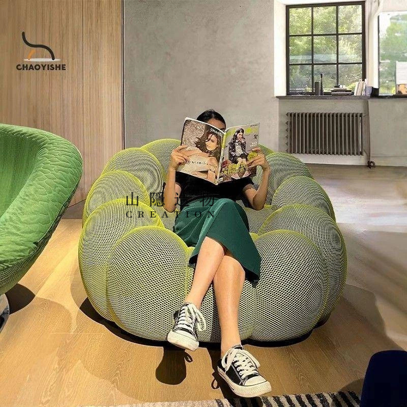 羅奇堡Bubble網紅泡泡定型棉足球沙發設計師懶人單人意式沙發椅